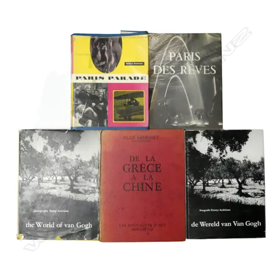 FIVE PUBLICATIONS: FRENCH LANDSCAPE PHOTOGRAPHY